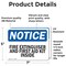 Signmission Fire Extinguisher And First Aid Kit Inside OSHA Notice Sign, Vinyl Decal, 7in W x 5in L, 2PK OS-2PACK-NS-D-57-L-12593 - alternate 2